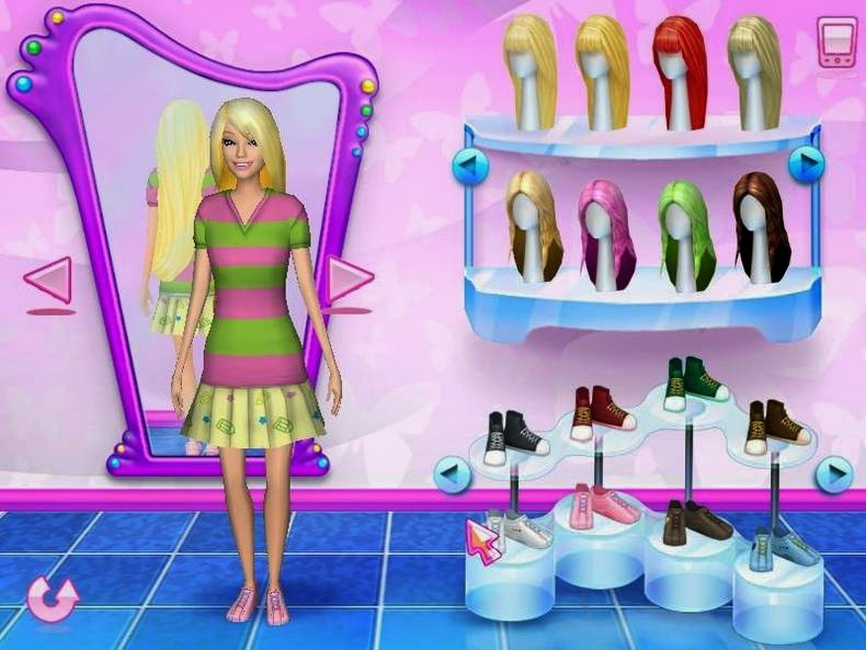 Barbie fashion show game download